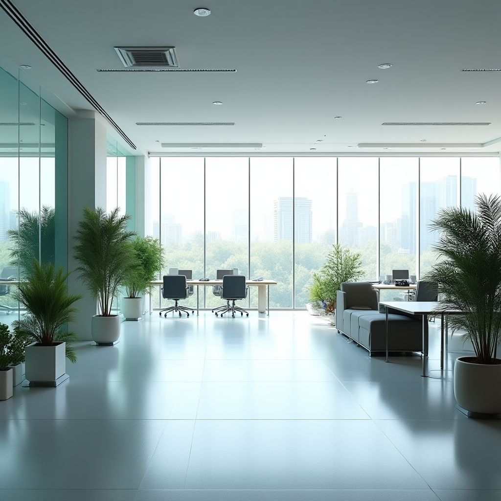 Oficina moderna de FinancieraGlobal